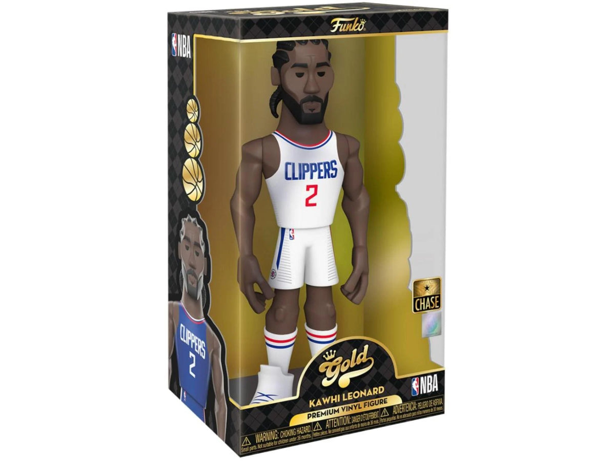 FUNKO GOLD 12" NBA: CLIPPERS- KAWHI LEONARD W/CHASE 889698645492