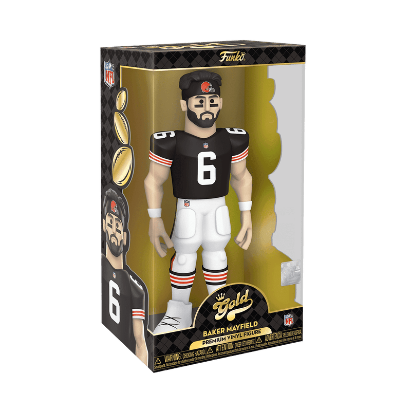 FUNKO GOLD 12" NFL: CLEVELAND BROWNS - BAKER MAYFIELD 889698645447