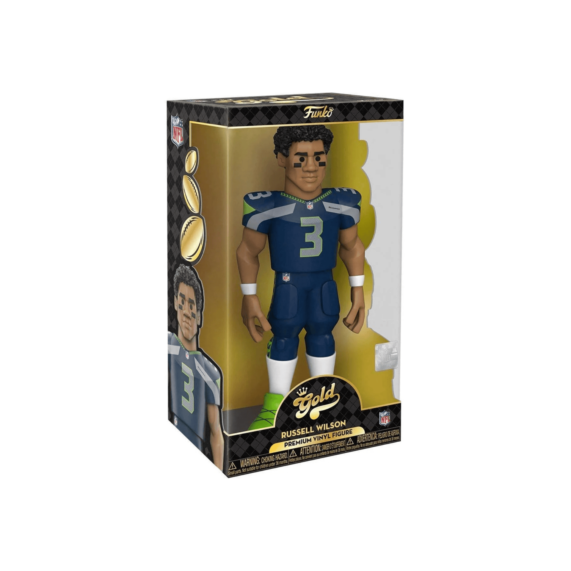 FUNKO GOLD 12" NFL: SEAHAWKS - RUSSELL WILSON 889698572880