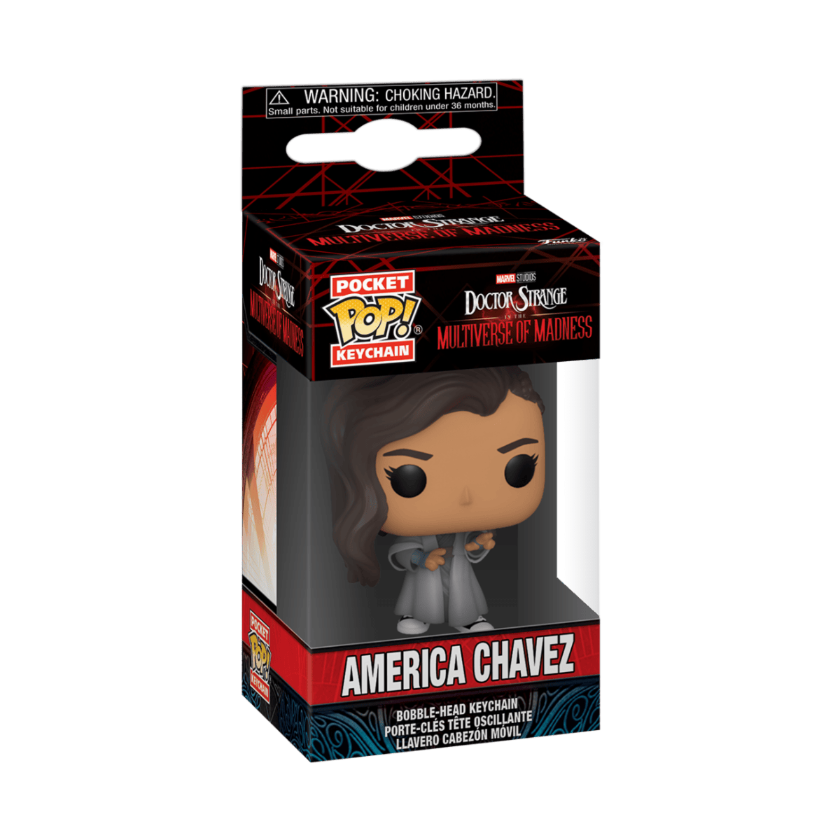 FUNKO POCKET POP KEYCHAIN Doctor Strange in the multiverse of madness America Chavez obesek 889698624046