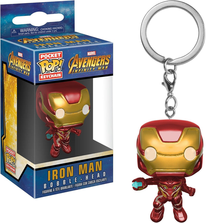 FUNKO POCKET POP KEYCHAIN: MARVEL: AVENGERS INFINITY WAR - IRON MAN - POŠKODOVANA EMBALAŽA 3200000004665