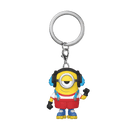 FUNKO POCKET POP KEYCHAIN Minions 2 roller skating Stuart obesek - ODPRTA EMBALAŽA 3200000003019