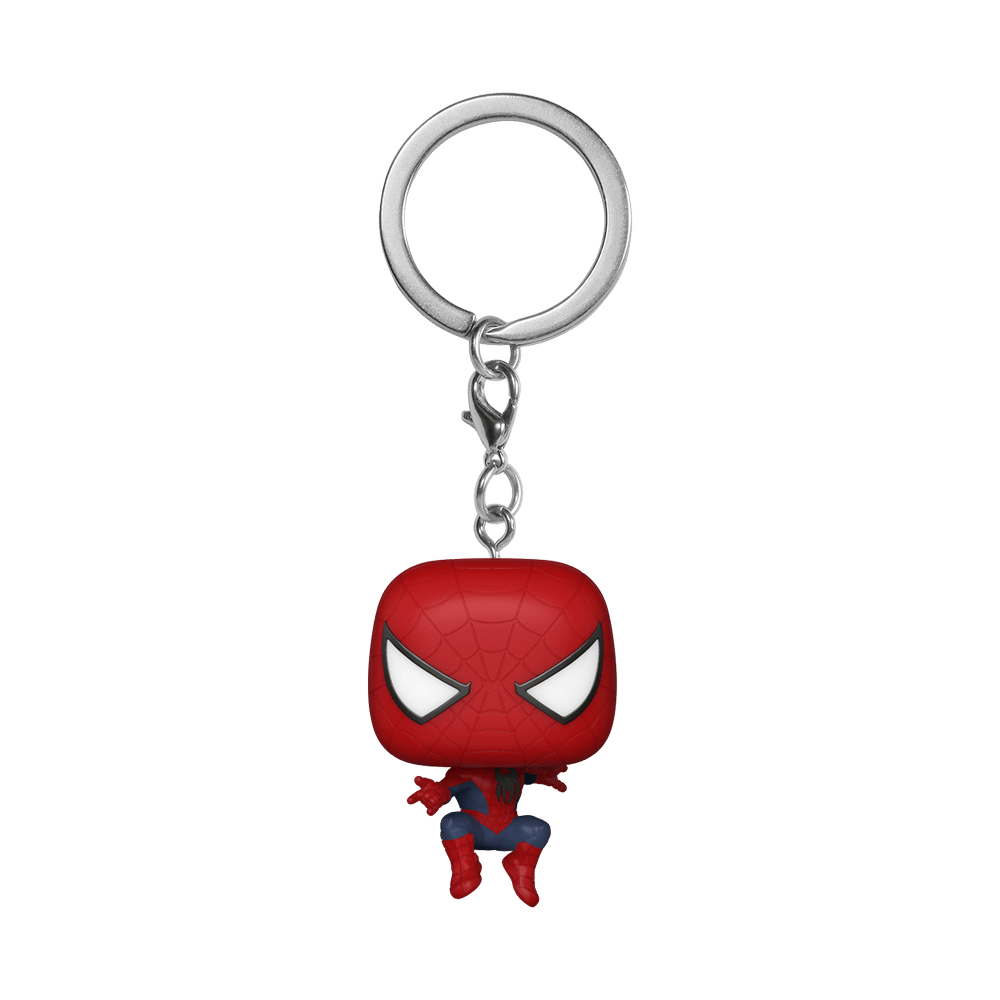 FUNKO POCKET POP KEYCHAIN: SPIDER-MAN - FRIENDLY NEIGHBORHOOD SPIDER-MAN 889698676007