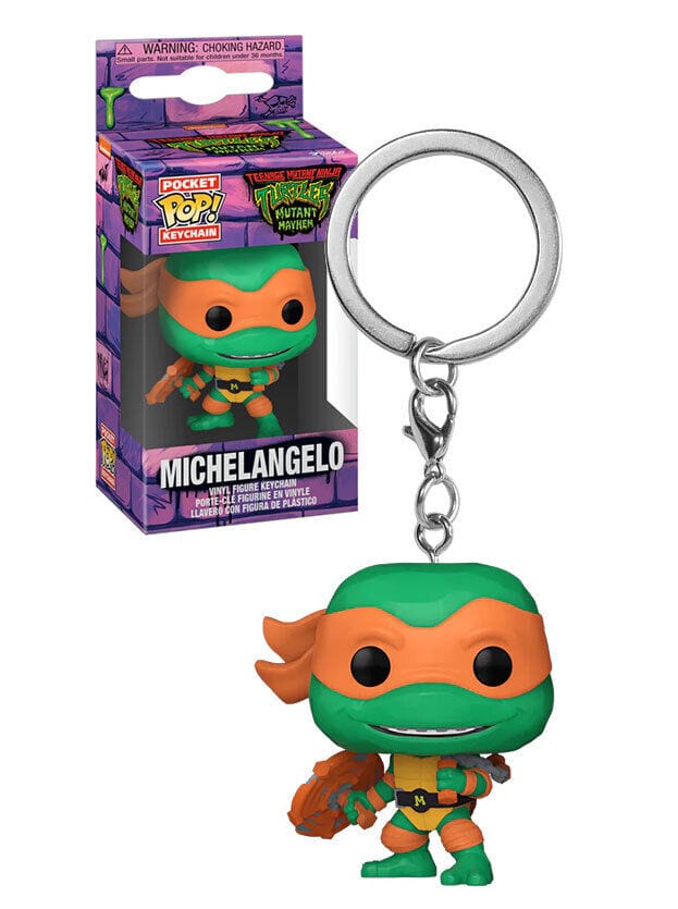 FUNKO POCKET POP KEYCHAIN: TMNT POP 3 889698723305