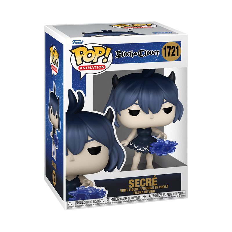 FUNKO POP ANIMATION: BLACK CLOVER - SECR W/CHASE 889698802963