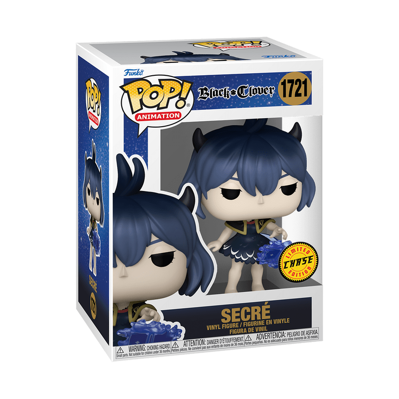 FUNKO POP ANIMATION: BLACK CLOVER - SECR W/CHASE 889698802963