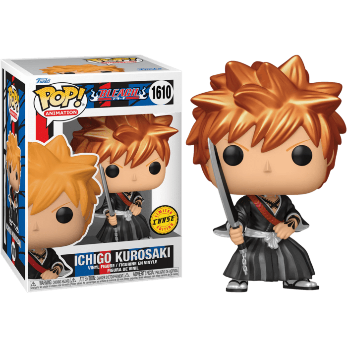 FUNKO POP ANIMATION Bleach – Ichigo Kurosaki METALLIC CHASE 889698755085