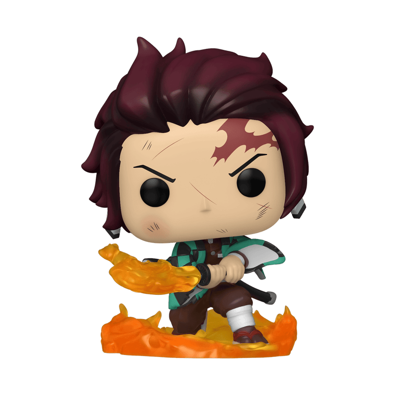 FUNKO POP ANIMATION: DEMON SLAYER - TANJIRO KAMADO (GLOW)(CHASE) 889698522656