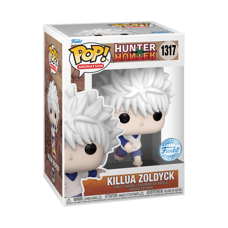 FUNKO POP ANIMATION: HUNTER X HUNTER - KILLUA W/SKATEBOARD (SP) 889698720250