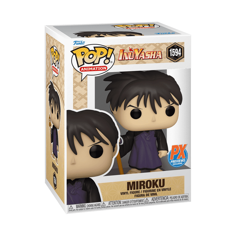 FUNKO POP ANIMATION: INUYASHA - MIROKU (SP) 889698774017