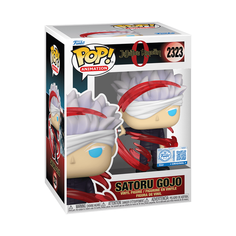 FUNKO POP ANIMATION: JUJUTSU KAISEN 0 - GOJO (RED ENERGY) 889698919975