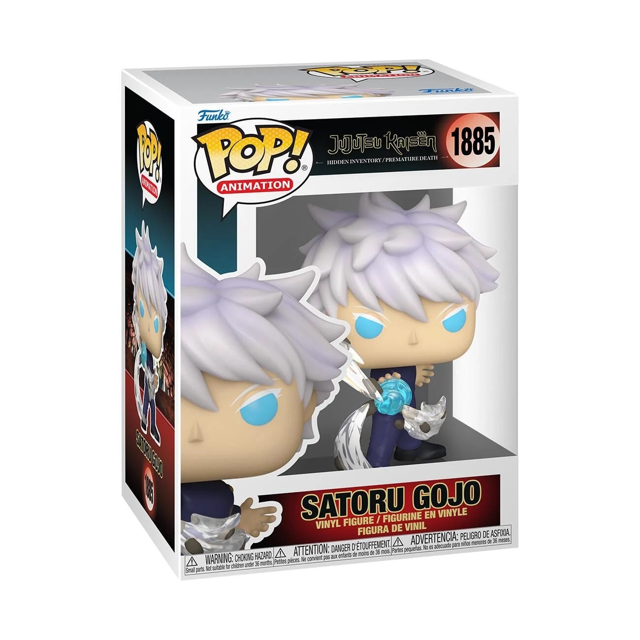 FUNKO POP ANIMATION: JUJUTSU KAISEN - GOJO (HIDDEN INV) 889698853262