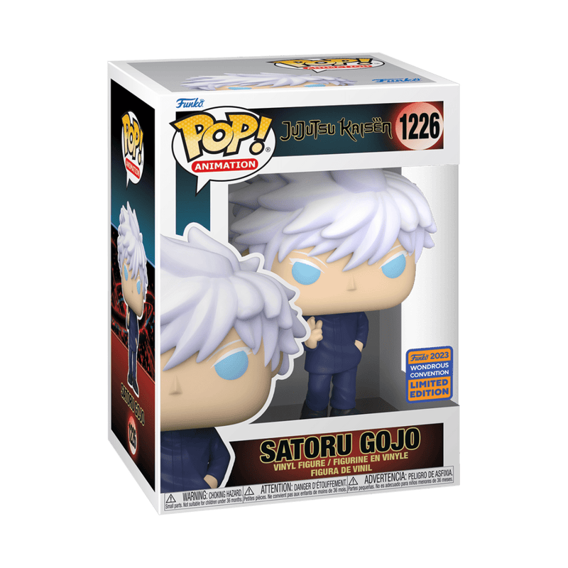 FUNKO POP ANIMATION: JUJUTSU KAISEN - GOJO UNMASKED (SP) 889698670401