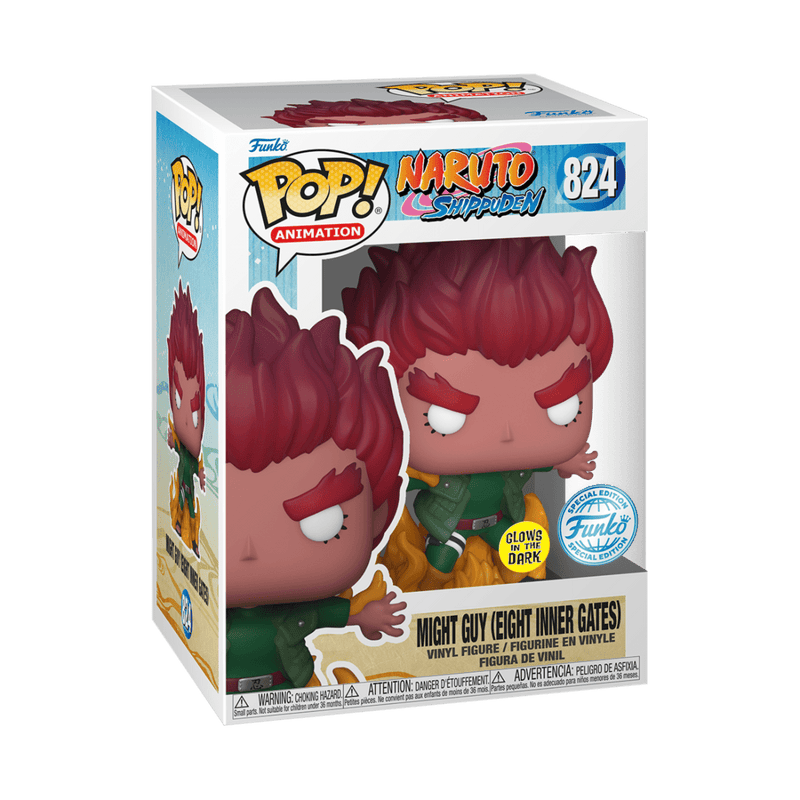 FUNKO POP ANIMATION: NARUTO - MIGHT GUY (EIGHT INNER GATES) (GW)(SP) 889698664844