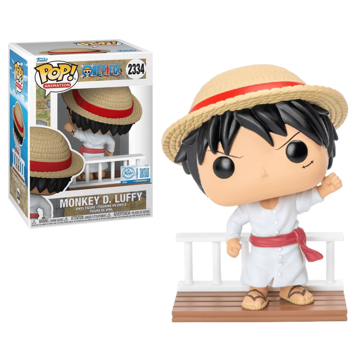 FUNKO POP ANIMATION: ONE PIECE - LUFFY 889698920346
