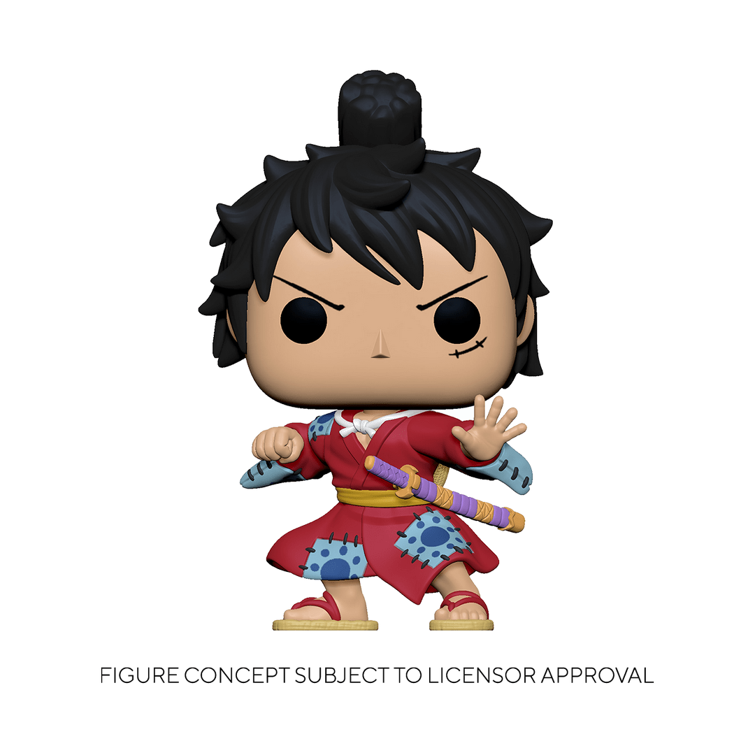 FUNKO POP ANIMATION: ONE PIECE - LUFFY IN KIMONO 889698544603