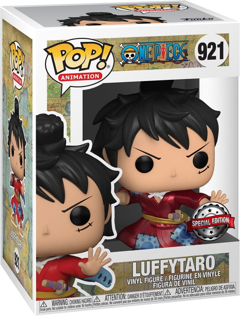 FUNKO POP ANIMATION One Piece – Luffy in kimono METALLIC - POŠKODOVANA EMBALAŽA 3200000004450