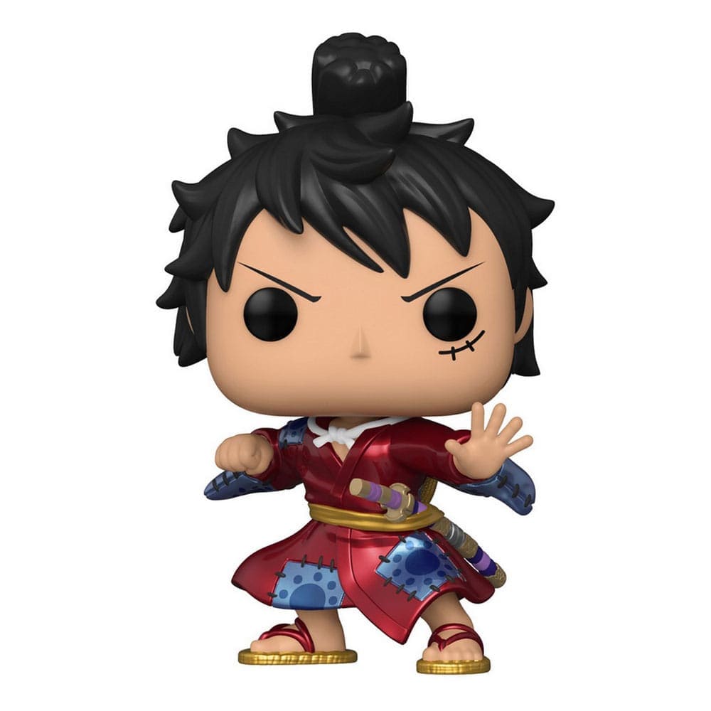 FUNKO POP ANIMATION One Piece – Luffy in kimono METALLIC - POŠKODOVANA EMBALAŽA 3200000004450
