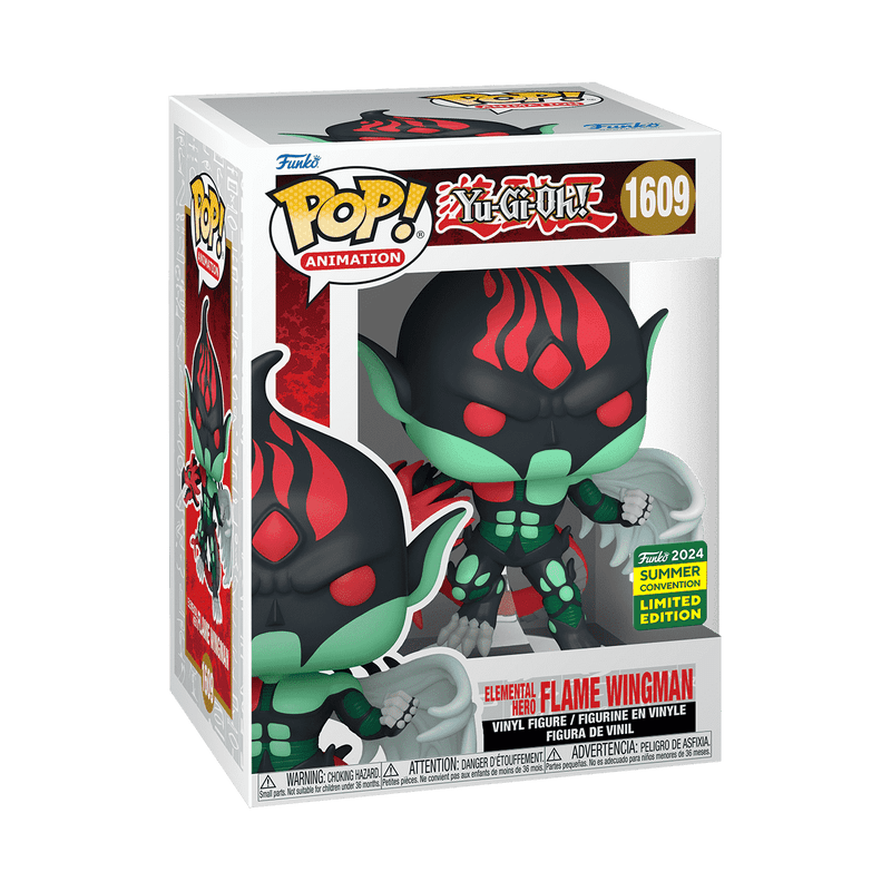 FUNKO POP ANIMATION: YU-GI-OH! - ELEMENTAL HERO FLAME WINGMAN 889698782548