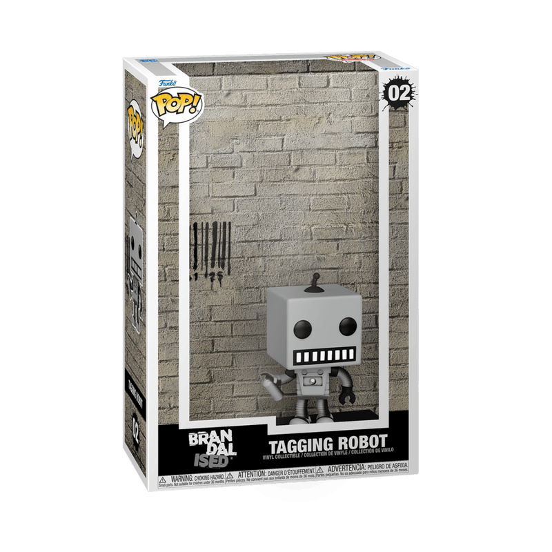FUNKO POP ART COVER: BRANDALISED - TAGGING ROBOT W/CASE 889698615174