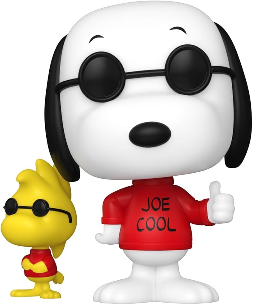 FUNKO POP & BUDDY: PEANUTS S7 - JOE COOL W/WDSTK 889698835091