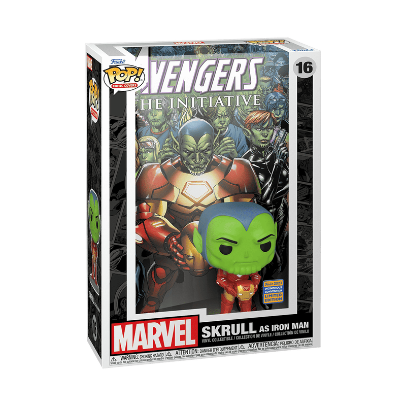 FUNKO POP COMIC COVER: MARVEL - SKRULL (SP) 889698656115