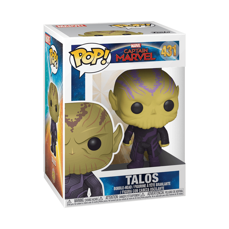 FUNKO POP!:CPT MARVEL-TALOS             889698363785