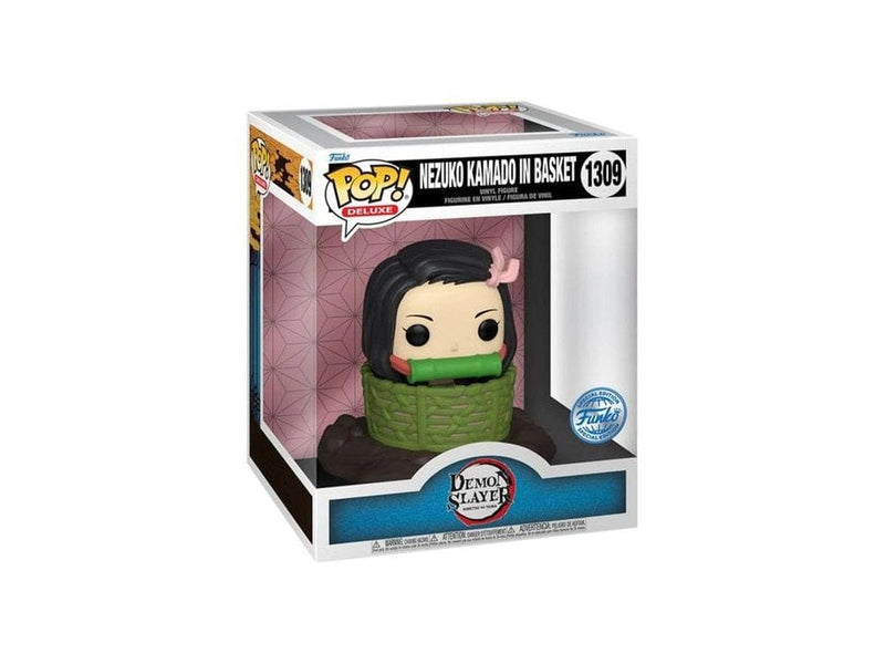 FUNKO POP DELUXE: DEMON SLAYER - NEZUKO IN BASKET 889698666343