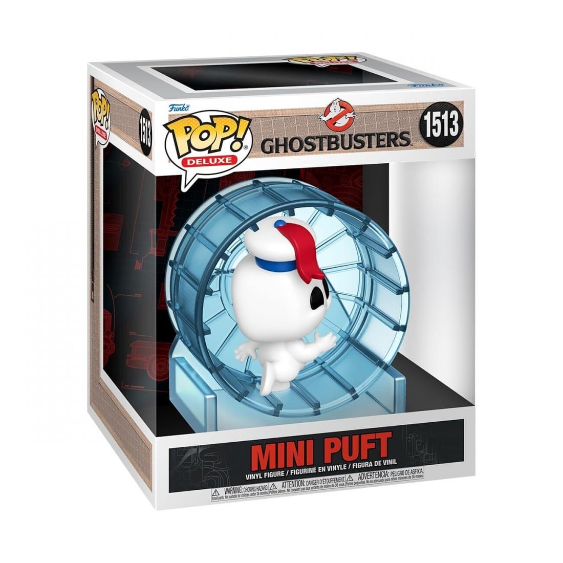 FUNKO POP DELUXE: GHOSTBUSTERS - MINI PUFT ON HAMSTER WHEEL 889698759519