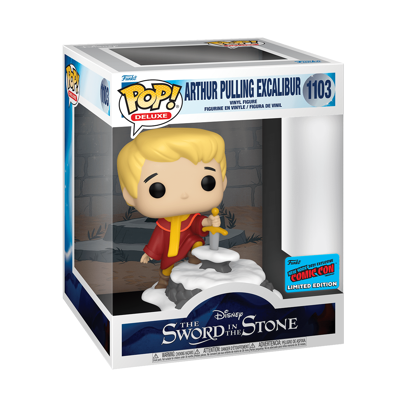 FUNKO POP DELUXE: SITS: ARTHUR & EXCALIBUR 889698491501
