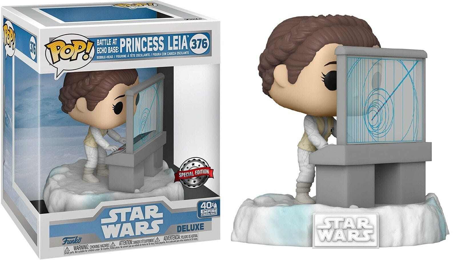 FUNKO POP DELUXE: STAR WARS - PRINCESS LEIA (BATTLE AT THE ECHO BASE) 889698459013