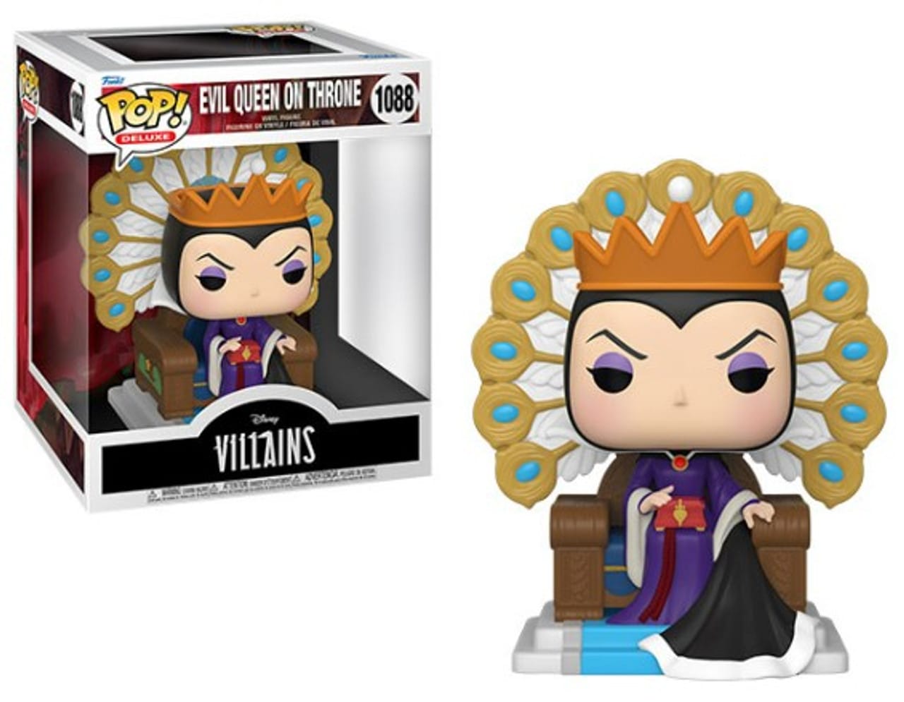 FUNKO POP DELUXE: VILLAINS - EVIL QUEEN ON THRONE 889698502702