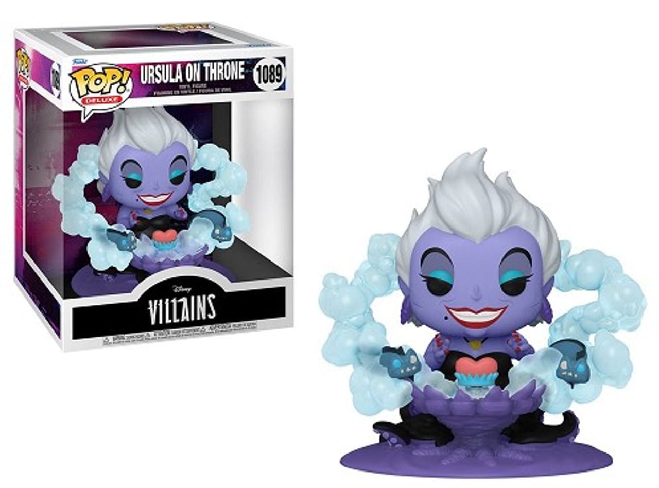 FUNKO POP DELUXE: VILLAINS - URSULA ON THRONE 889698502719