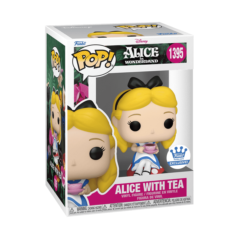 FUNKO POP DISNEY: ALICE IN WONDERLAND - ALICE W/TEA 889698756914