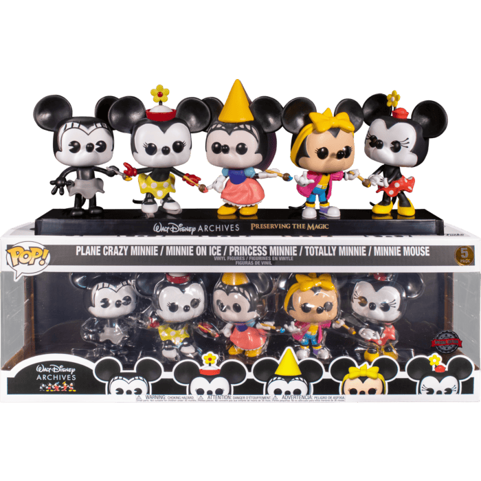 FUNKO POP DISNEY: MINNIE MOUSE - MINNIE 5-PACK 889698580847