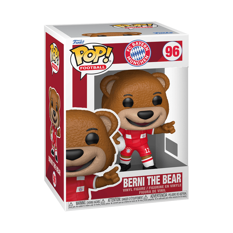 FUNKO POP FOOTBALL: BAYERN MUNICH - BERNI THE BEAR 889698937474