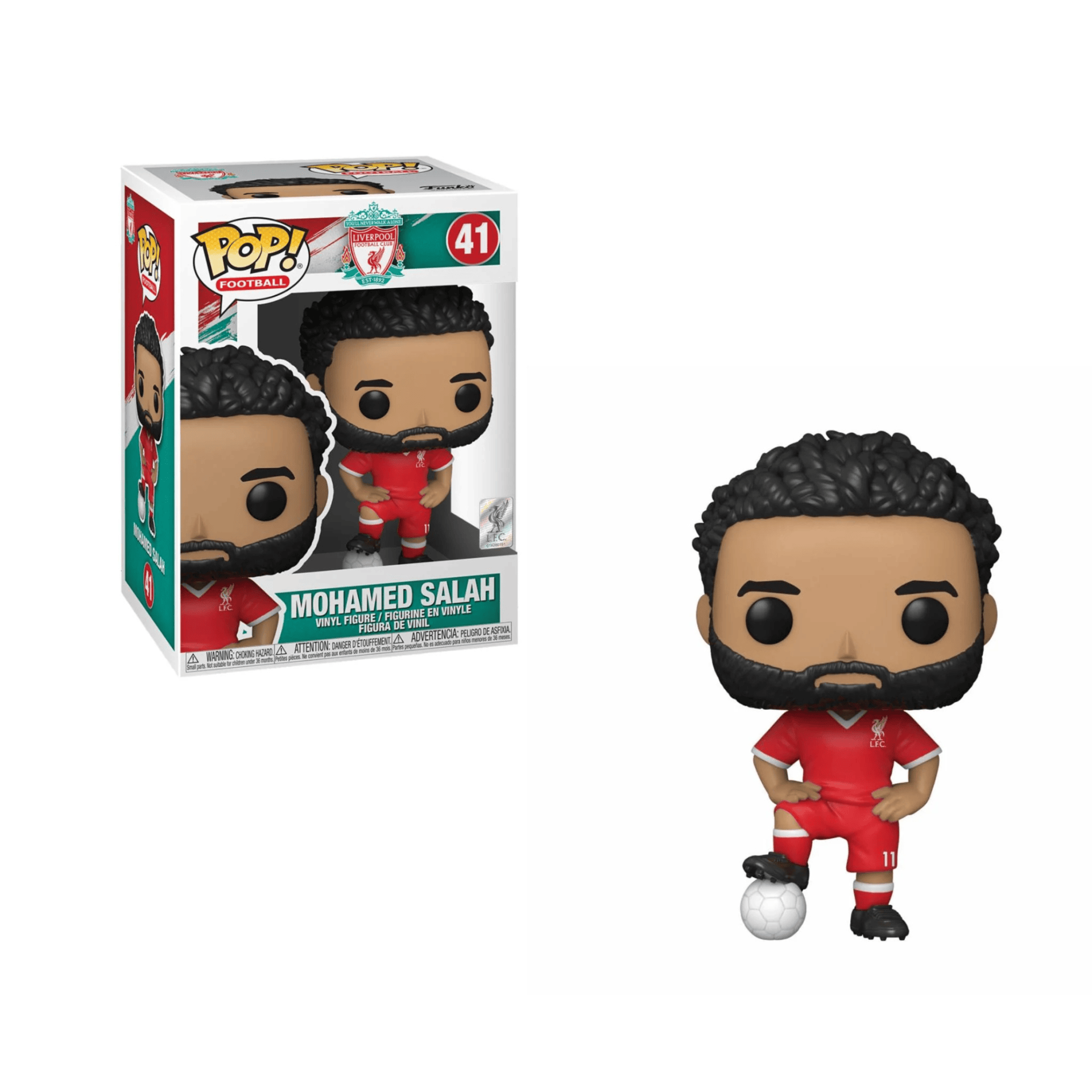 FUNKO POP FOOTBALL: LIVERPOOL -MOHAMED SALAH 889698521734