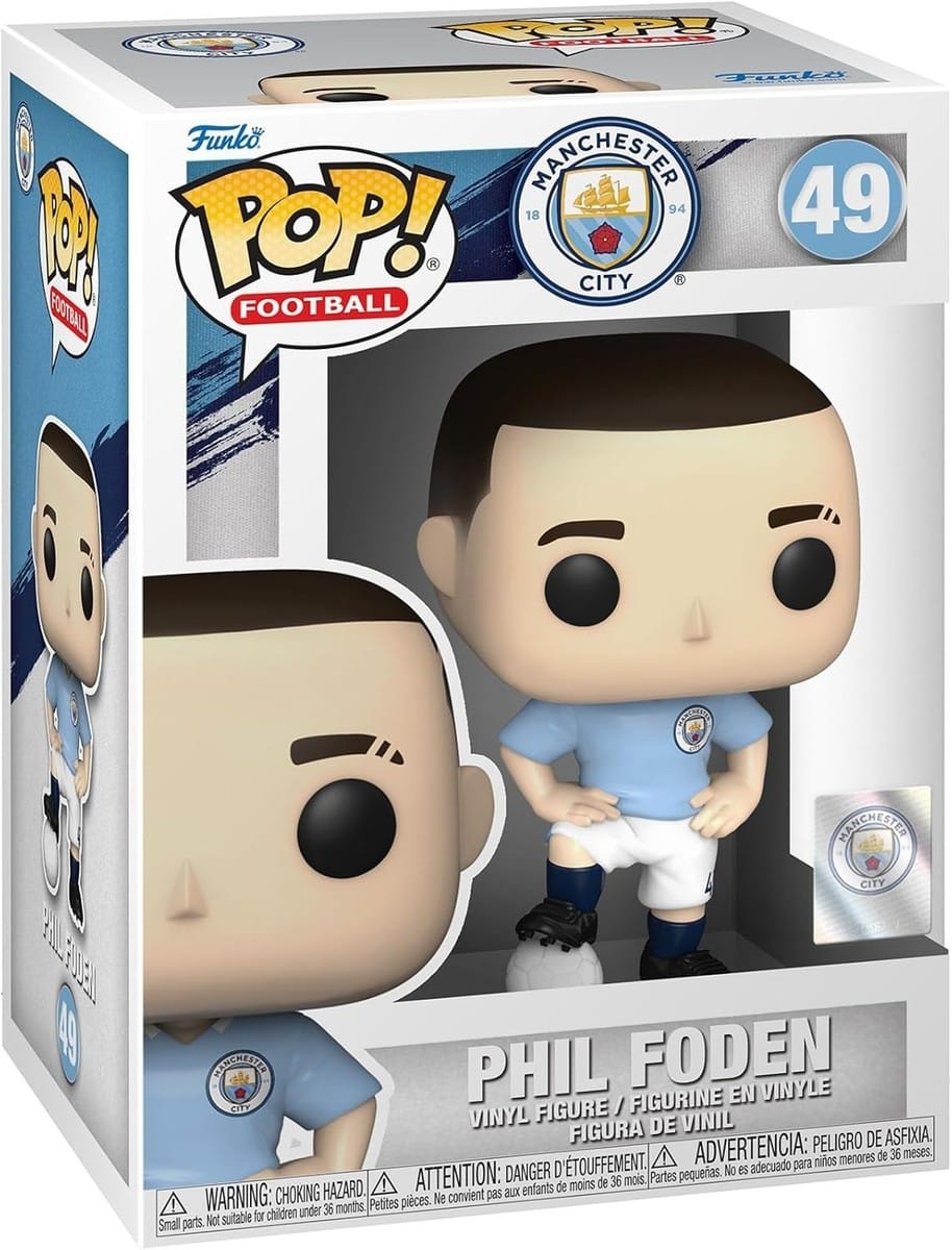FUNKO POP FOOTBALL: MANCHESTER CITY - PHIL FODEN 889698578653