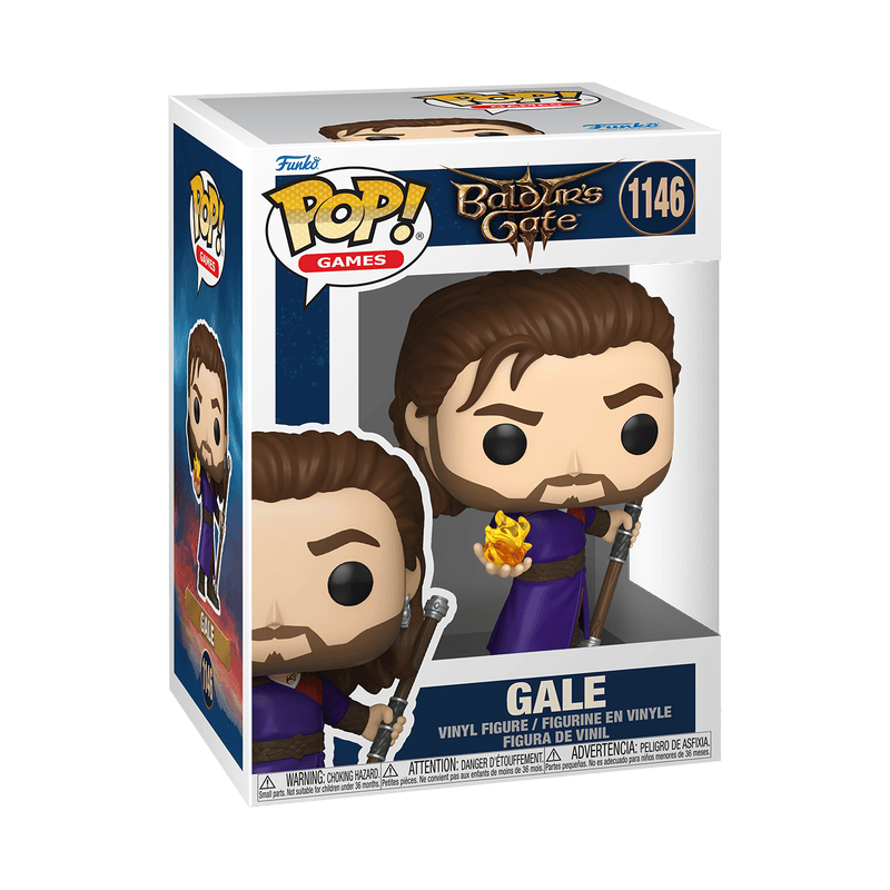 FUNKO POP GAMES: BALDUR'S GATE 3 - GALE W/CHASE 889698883474