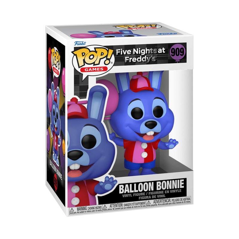 FUNKO POP GAMES: FIVE NIGHTS AT FREDDYS - BALLOON BONNIE 889698676250