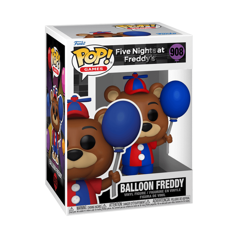 FUNKO POP GAMES: FIVE NIGHTS AT FREDDYS - BALLOON FREDDY 889698676281