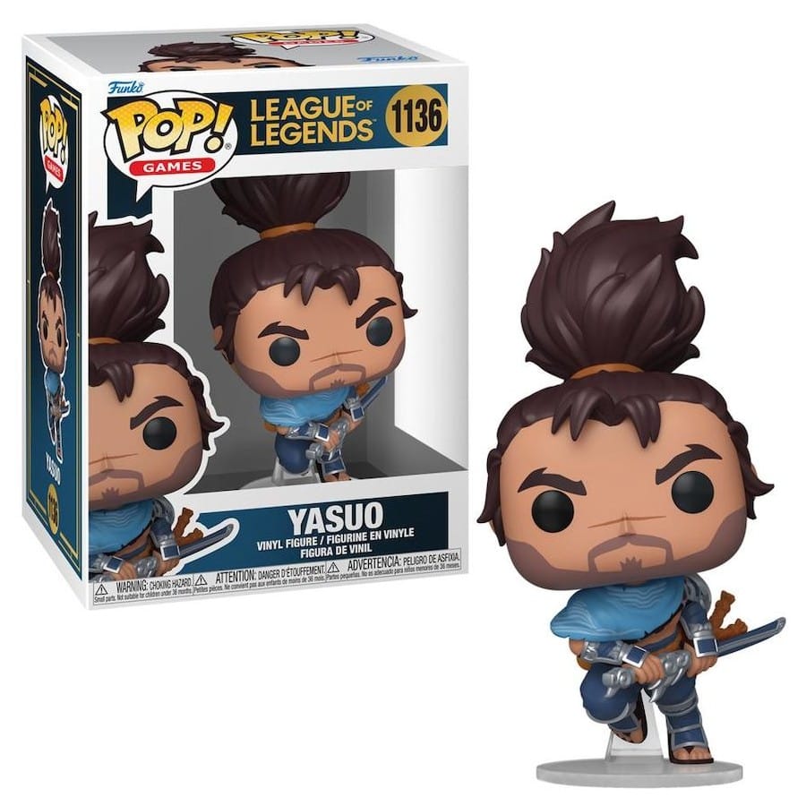 FUNKO POP GAMES: LEAGUE OF LEGENDS - YASUO 889698861120