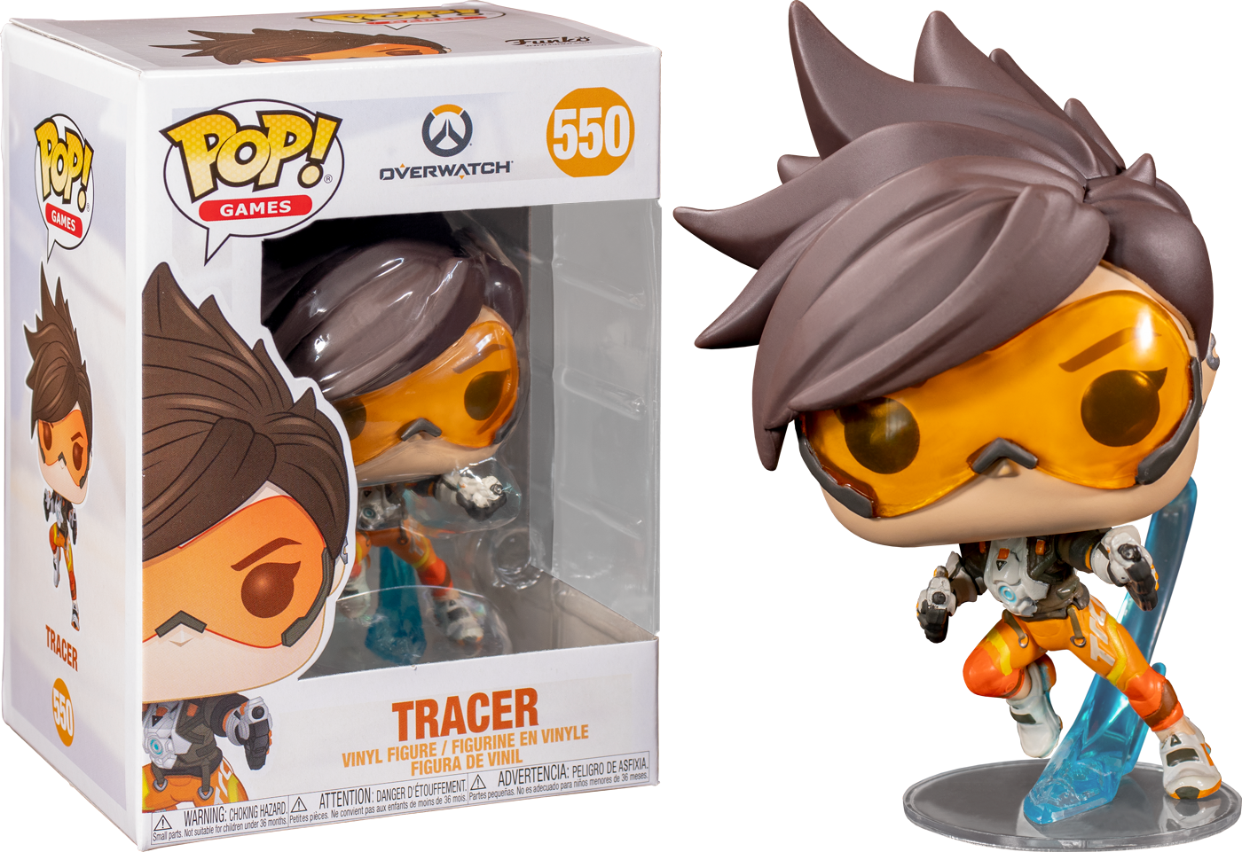 FUNKO POP GAMES: OVERWATCH - TRACER (OW2) 889698442220