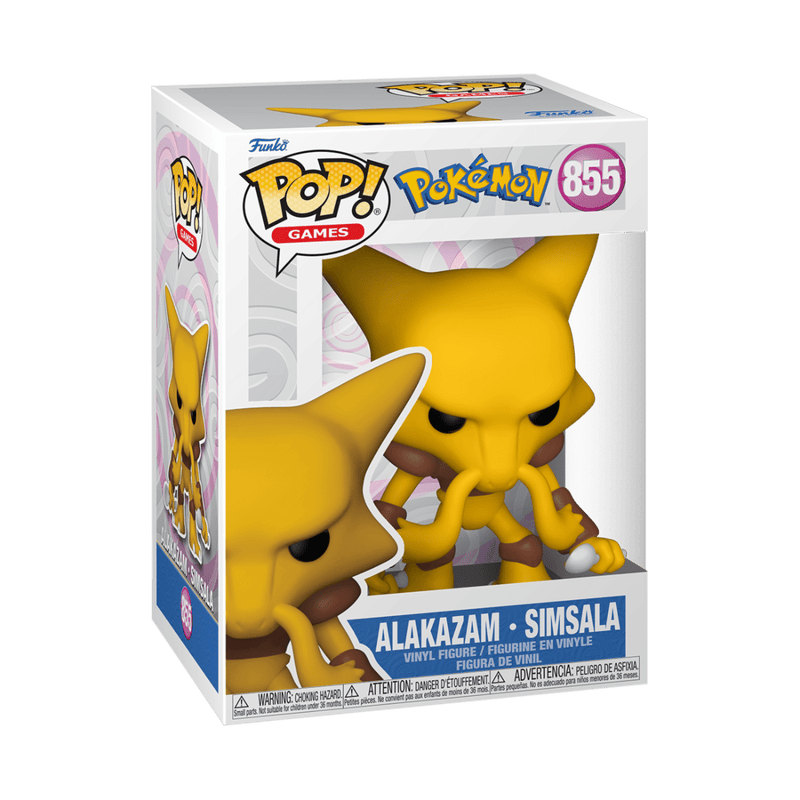 FUNKO POP GAMES: POKEMON - ALAKAZAM 889698742160