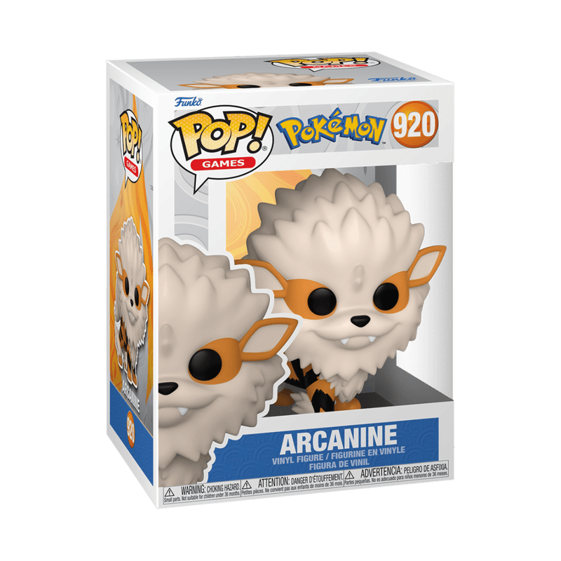 FUNKO POP GAMES: POKEMON - ARCANINE (EMEA) 889698690799