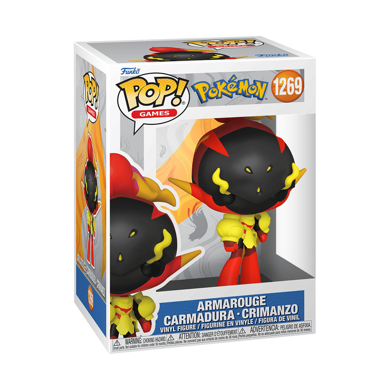 FUNKO POP GAMES: POKEMON - ARMAROUGE 889698958455