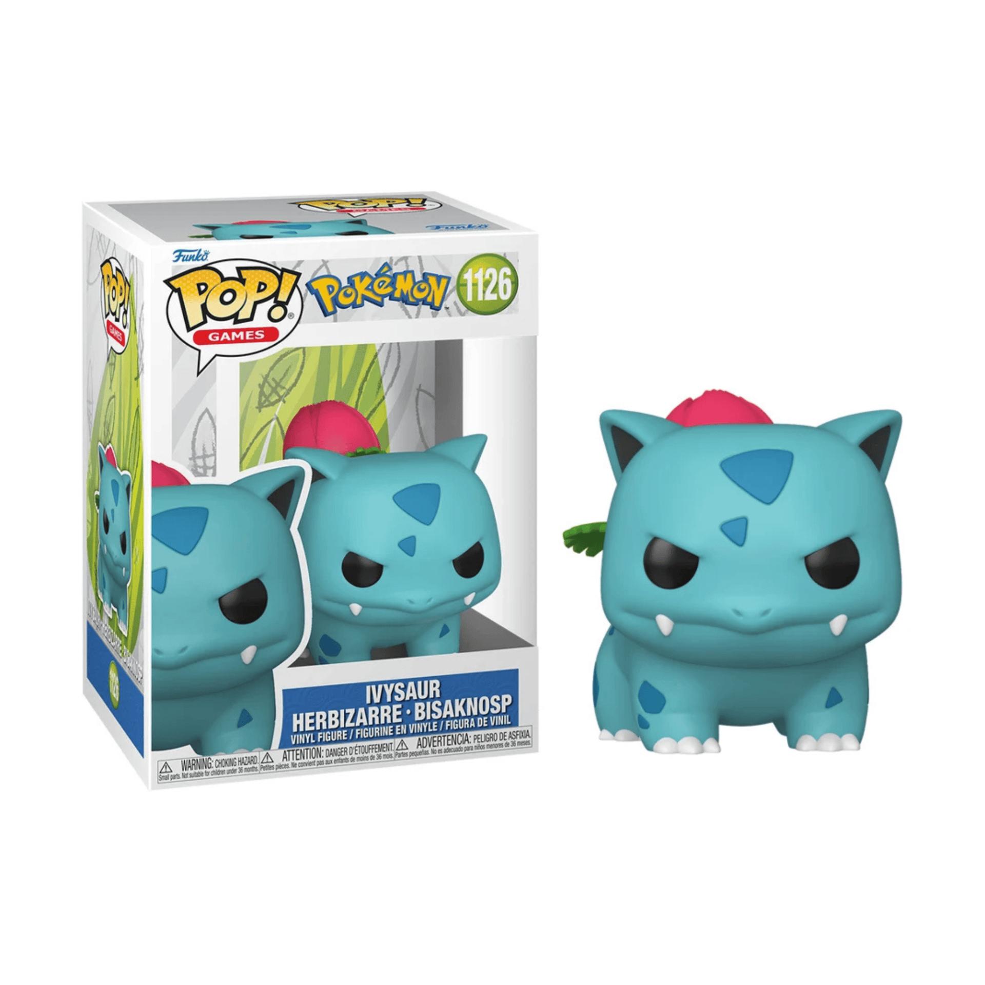 FUNKO POP GAMES: POKEMON - IVYSAUR 889698916646