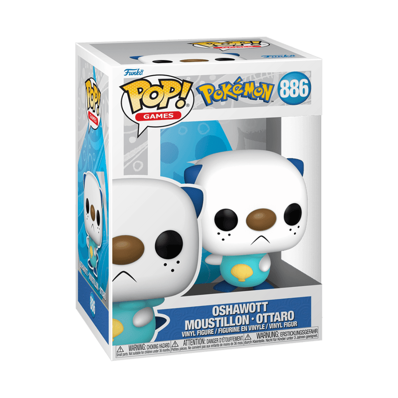 FUNKO POP GAMES: POKEMON - OSHAWOTT (EMEA) 889698690782