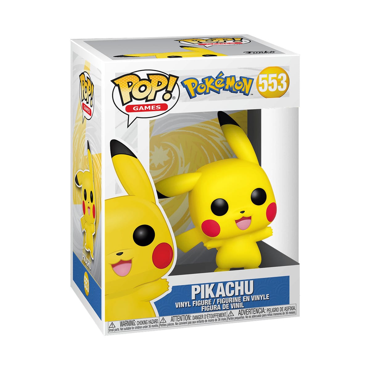 FUNKO POP GAMES: POKEMON - PIKACHU (WAVING) 889698432634