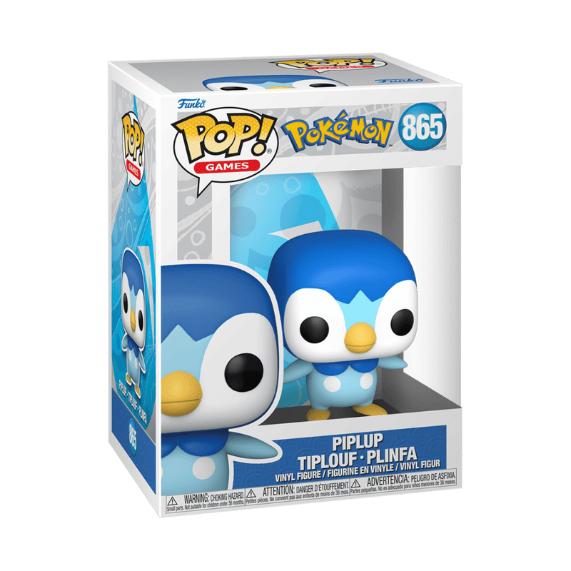 FUNKO POP GAMES: POKEMON - PIPLUP 889698742139